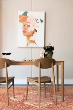 Mahan Coral Teppich(Mahan Coral) -Wohn Teppich Welt 0201 MahanCoral Room Quadrat