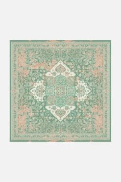 Mahan Emerald Teppich(Mahan Emerald) 31 Mahan Emerald Teppich(Mahan Emerald) -Wohn Teppich Welt 0204 MahanEmerald Quadrat Front