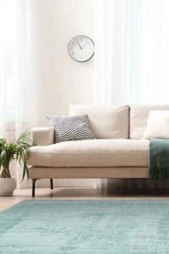 Paloma Aquamarin Teppich(Paloma Aquamarin Teppich) 35 Paloma Aquamarin Teppich(Paloma Aquamarin Teppich) -Wohn Teppich Welt 0205 PalomaAquamarin Quadrat Room