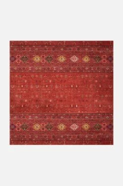 Harleen Safran Teppich(Harleen Safran Teppich) -Wohn Teppich Welt 0207 HarleenSafran Quadrat Front