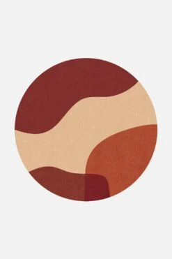 Ban Beere Teppich(Ban Beere Teppich) -Wohn Teppich Welt 0210 BanBeere Rund Front