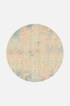 Asche Opal Teppich(Asche Opal Teppich) -Wohn Teppich Welt 0211 AscheOpal Front Rund