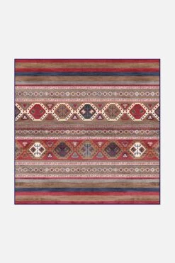 Kaneschka Rot Teppich(Kaneschka Rot Teppich) -Wohn Teppich Welt 0216 KaneschkaRot Quadrat Front