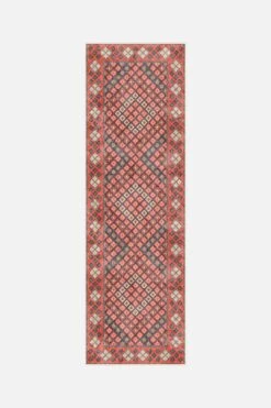 Nola Karo Teppich(Nola Karo Teppich) -Wohn Teppich Welt 0217 NolaKaro Laufer Front