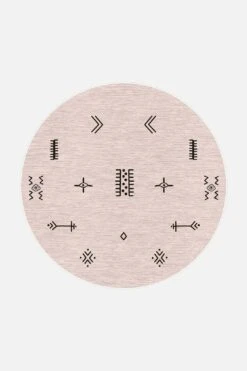 Ari Rose Teppich(Ari Rose Teppich) -Wohn Teppich Welt 0223 AriRose rund Front