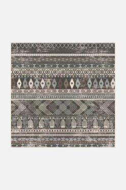 Mila Stein Teppich(Mila Stein Teppich) -Wohn Teppich Welt 0226 MilaStein Quadrat Front