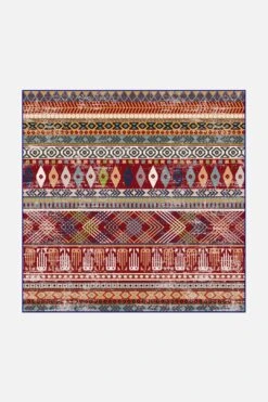 Mila Bunt Teppich(Mila Bunt Teppich) 30 Mila Bunt Teppich(Mila Bunt Teppich) -Wohn Teppich Welt 0227 MilaBunt Quadrat Front