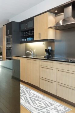 Kolaya Grau Teppich(Kolaya Grau Teppich) -Wohn Teppich Welt 0230 KolayaGrau Laufer Room