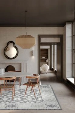 Kolaya Grau Teppich(Kolaya Grau Teppich) -Wohn Teppich Welt 0230 KolayaGrau Room