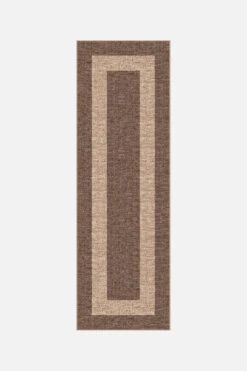 Jute-Haptik Madison Mokka Teppich(Jute Haptik Madison Mokka Teppich) -Wohn Teppich Welt 0240 MadisonMokka Laeufer Front