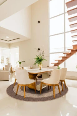 Jute-Haptik Madison Mokka Teppich(Jute Haptik Madison Mokka Teppich) -Wohn Teppich Welt 0240 MadisonMokka Rund Room Indoor 9778a438 ce30 4814 8d24 16150be9cf36