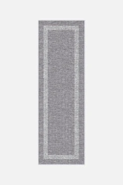 Jute-Haptik Ava Taubengrau Teppich(Jute Haptik Ava Taubengrau Teppich) -Wohn Teppich Welt 0242 AvaTaubengrauLaeufer Front