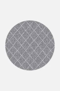 Jute-Haptik Amy Platingrau Teppich(Jute Haptik Amy Platingrau Teppich) -Wohn Teppich Welt 0252 AmyPlatingrau rund Front 5bbef97e d304 4fc3 ba30 ba3163713410