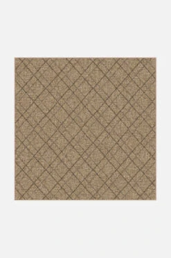 Jute-Haptik Dalia Mokka Teppich(Jute Haptik Dalia Mokka Teppich) -Wohn Teppich Welt 0253 Quadrat Front 3737f9dd 3edd 473a 8bc5 ab387e5845a5