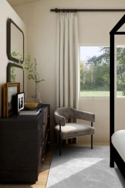 Thassos Grau Teppich(Thassos Grau Teppich) -Wohn Teppich Welt 0257 ThassosGrau Room