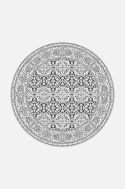 Zara Edel Teppich(Zara Edel Teppich) 28 Zara Edel Teppich(Zara Edel Teppich) -Wohn Teppich Welt 0259 ZaraEdel Rund Front