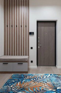 Outdoor Palme Papagei Teppich(Outdoor Palme Papagei Teppich) -Wohn Teppich Welt 0262 PalmePapagei Room Indoor