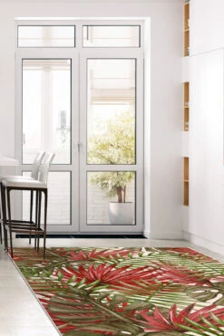 Outdoor Palme Grünspecht Teppich(Outdoor Palme Grunspecht Teppich) 40 Outdoor Palme Grünspecht Teppich(Outdoor Palme Grunspecht Teppich) -Wohn Teppich Welt 0263 PalmeGruenspecht Room Indoor