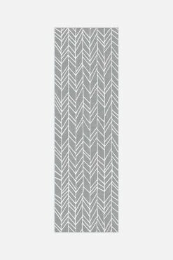 Outdoor Kira Graphit Teppich(Outdoor Kira Graphit Teppich) -Wohn Teppich Welt 0265 KiraGraphit Laeufer Front