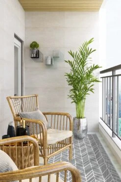 Outdoor Kira Graphit Teppich(Outdoor Kira Graphit Teppich) -Wohn Teppich Welt 0265 KiraGraphit Laufer Room Outdoor2