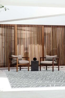 Outdoor Kira Graphit Teppich(Outdoor Kira Graphit Teppich) -Wohn Teppich Welt 0265 KiraGraphit Room Outdoor 02 1