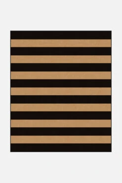 Outdoor Espresso Streifen Teppich(Outdoor Espresso Streifen Teppich) -Wohn Teppich Welt 0266 EspressoStreifen 250x300 Front