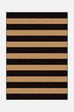 Outdoor Espresso Streifen Teppich(Outdoor Espresso Streifen Teppich)