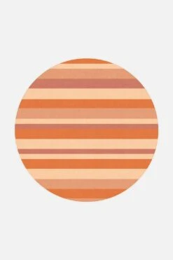 Outdoor Melina Orange Teppich(Outdoor Melina Orange Teppich) 31 Outdoor Melina Orange Teppich(Outdoor Melina Orange Teppich) -Wohn Teppich Welt 0267 MelinaOrange Rund Front