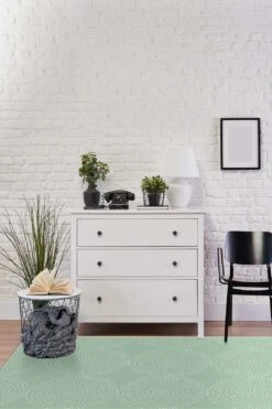 Outdoor Ida Mint Teppich(Outdoor Ida Mint Teppich) -Wohn Teppich Welt 0270 IdaMint Room Indoor