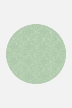 Outdoor Ida Mint Teppich(Outdoor Ida Mint Teppich) -Wohn Teppich Welt 0270 IdaMint Rund Front