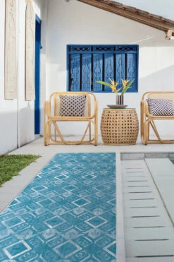 Outdoor Karree Achat Teppich(Outdoor Karree Achat Teppich) -Wohn Teppich Welt 0271 KarreeAchat Laufer Room Outdoor