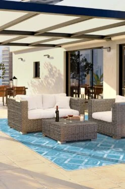 Outdoor Karree Achat Teppich(Outdoor Karree Achat Teppich) -Wohn Teppich Welt 0271 KarreeAchat Room Outdoor