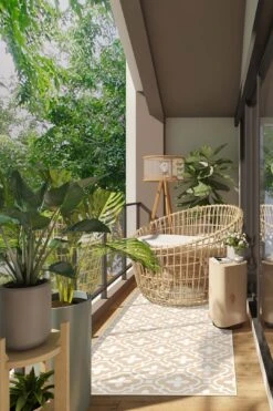 Outdoor Irene Creme Teppich(Outdoor Irene Creme Teppich) -Wohn Teppich Welt 0277 IreneCreme Laufer Room Outdoor