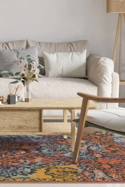 Andorra Bunt Teppich(Andorra Bunt Teppich) -Wohn Teppich Welt 0284 AndorraBunt Room 40debe76 b57d 41ca 9a70 a358bee4a603