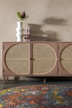 Andorra Bunt Teppich(Andorra Bunt Teppich) -Wohn Teppich Welt 0284 AndorraBunt Rund Room