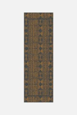 Antik Gold Teppich(Antik Gold) -Wohn Teppich Welt 0290 AntikGold Laeufer Front