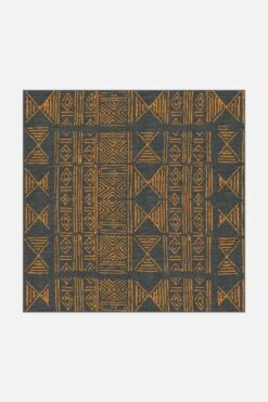 Antik Gold Teppich(Antik Gold) -Wohn Teppich Welt 0290 AntikGold Quadrat Front