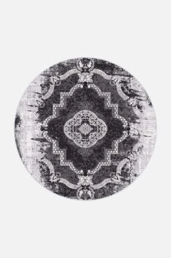 Tiwa Lava Teppich(Tiwa Lava Teppich) -Wohn Teppich Welt 0292 TiwaLava Rund Front 13d691da 7a25 43bc a2a4 b30cc38ea54d