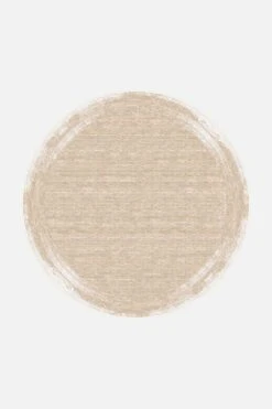 Samara Beige Teppich(Samara Beige Teppich) 29 Samara Beige Teppich(Samara Beige Teppich) -Wohn Teppich Welt 0294 SamaraBeige Rund Front
