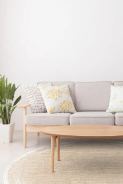 Samara Beige Teppich(Samara Beige Teppich) 32 Samara Beige Teppich(Samara Beige Teppich) -Wohn Teppich Welt 0294 SamaraBeige Rund Room