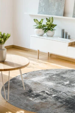 Leo Muskovit Teppich(Leo Muskovit) 33 Leo Muskovit Teppich(Leo Muskovit) -Wohn Teppich Welt 0303 LeoMuskovit Rund Room