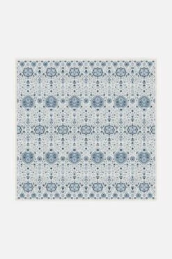 Hangi Blau Teppich(Hangi Blau Teppich) -Wohn Teppich Welt 0307 HangiBlau Quadrat Front