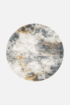 Seda Sandstein Teppich(Seda Sandstein Teppich) -Wohn Teppich Welt 0309 SedaSandstein Rund Front