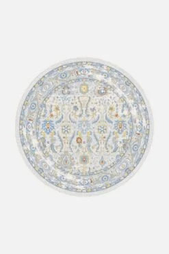 Paula Calendula Teppich(Paula Calendula Teppich) 26 Paula Calendula Teppich(Paula Calendula Teppich) -Wohn Teppich Welt 0312 PaulaCalendula Rund Front