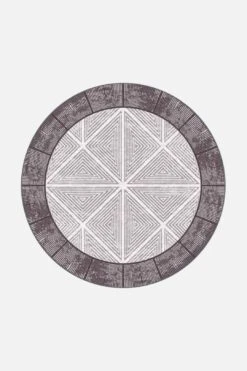 Tahlin Labyrinth Teppich(Tahlin Labyrinth Teppich) 30 Tahlin Labyrinth Teppich(Tahlin Labyrinth Teppich) -Wohn Teppich Welt 0314 TahlinLabyrinth Rund Front