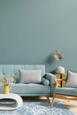 Malu Mint Teppich(Malu Mint Teppich) -Wohn Teppich Welt 0317 MaluMint Quadrat Room