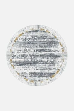 Neyla Gold Teppich(Neyla Gold Teppich) 30 Neyla Gold Teppich(Neyla Gold Teppich) -Wohn Teppich Welt 0321 NeylaGold Rund Front