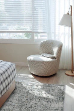 Lenia Floral Teppich(Lenia Floral Teppich) -Wohn Teppich Welt 0323 LeniaFloral Quadrat Room