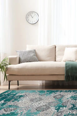 Tabea Tanne Teppich(Tabea Tanne Teppich) -Wohn Teppich Welt 0326 TabeaTanne Quadrat Room