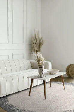 Viola Stein Teppich(Viola Stein Teppich) 33 Viola Stein Teppich(Viola Stein Teppich) -Wohn Teppich Welt 0327 ViolaStein Rund Room